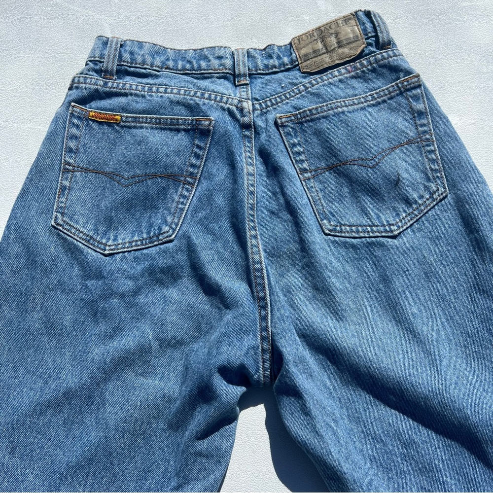 Vintage Jordache Jeans 11/12 High Waist Mom Jeans Cotton Classic 90s Denim 8-10s - Picture 4 of 15
